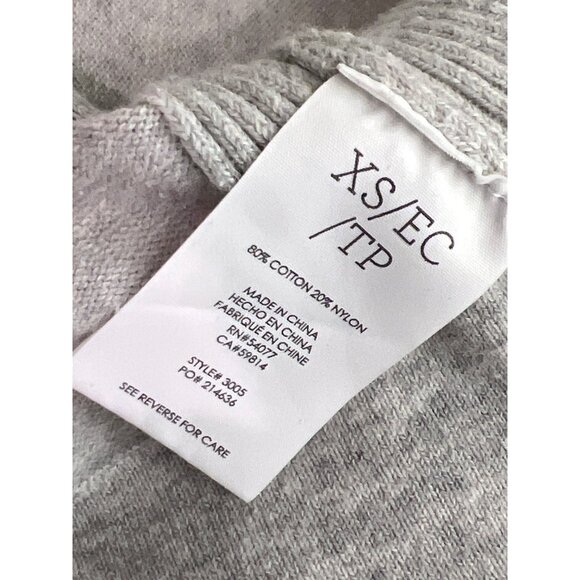 CABI Willow Peplum Cardigan Gray Size XS Style 3005 EUC - Picture 5 of 5